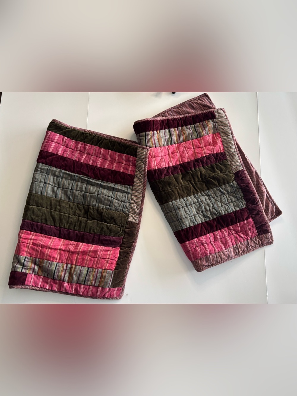 The company store set of 2 standard pillow shams